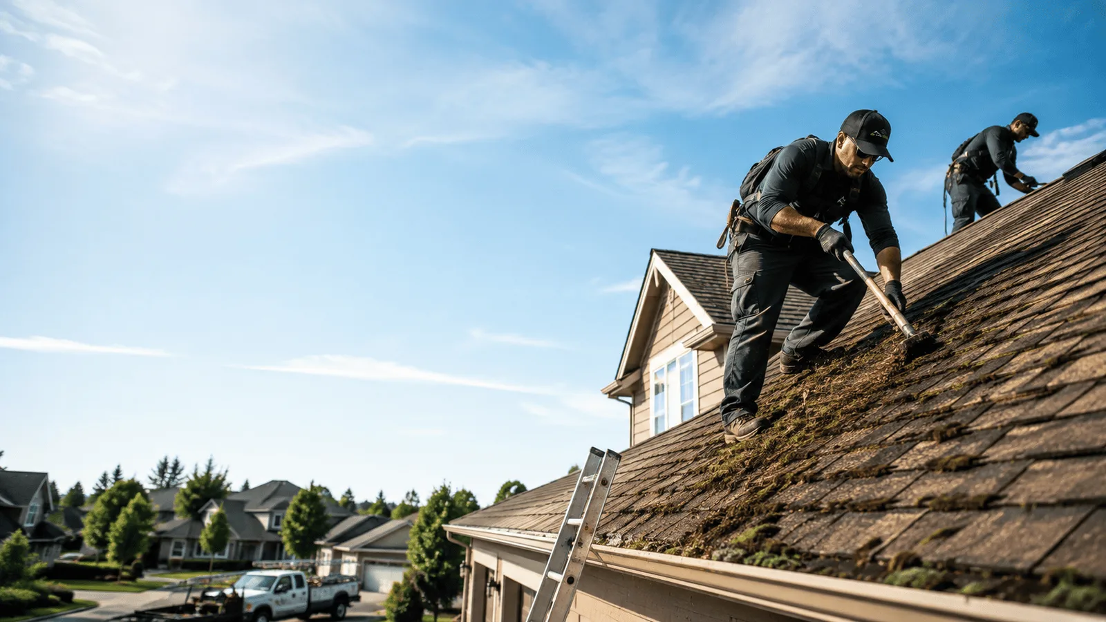 Roof Moss Removal in Edinburgh, IN near me